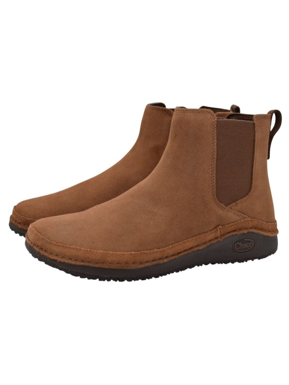 Chaco Womens‎ Size 7 Paonia Cinnamon Brown Suede Chelsea Boots Shoes